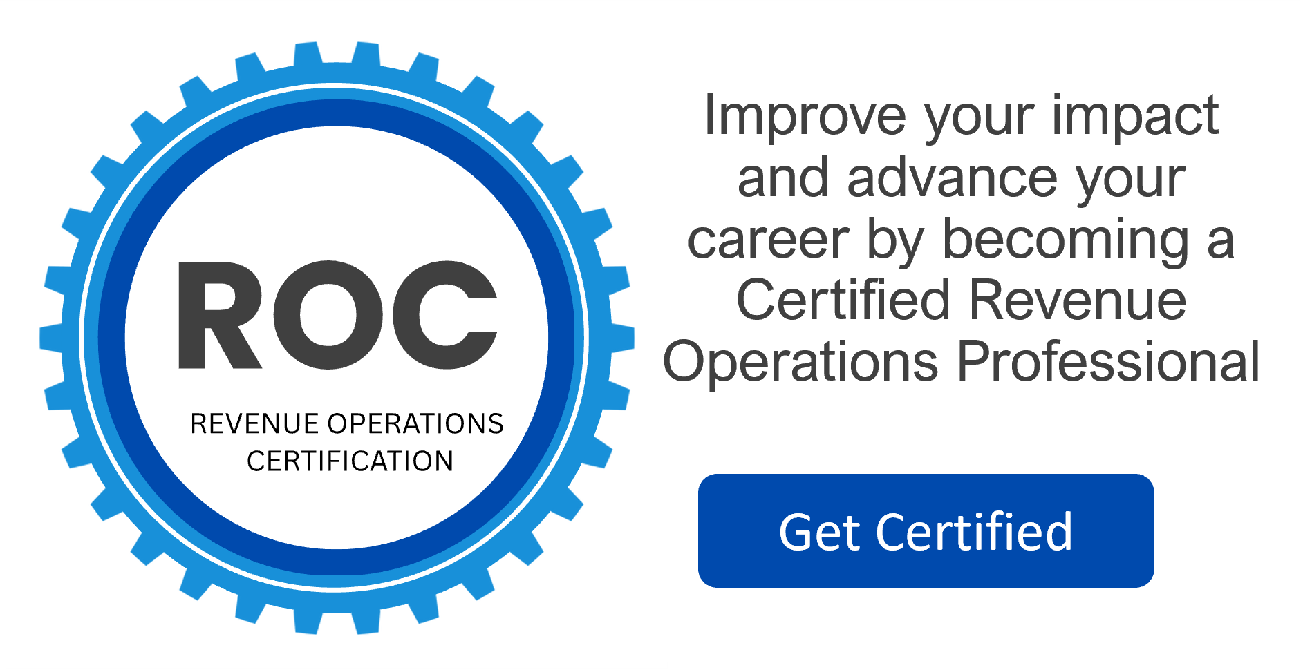 Become a Certified Revenue Operations Professional